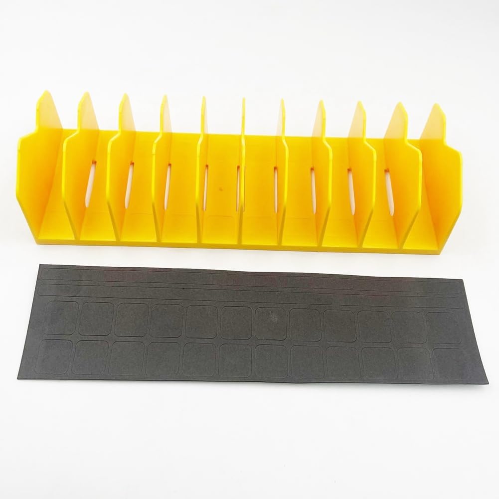 Support Rangement Pour Pinces, Support Rangement Pour Pinces Coupantes à 10 Fentes Avec Base Antidérapante, Organisateur D'Outils, Organisateur Boîte à Outils Pour Tiroir à Outils