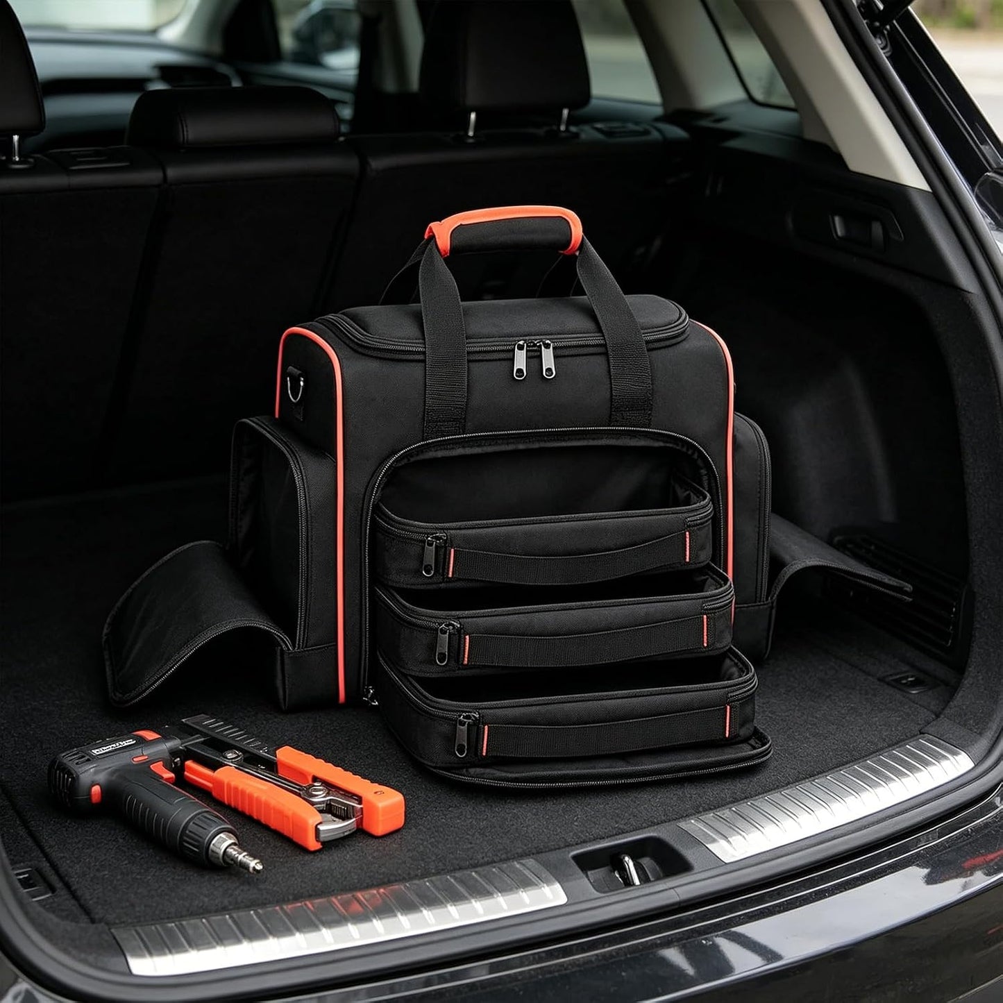 Grand à Outils, à Main Utilitaire Robuste, De Rangement Polyvalent Pour Tournevis électricien