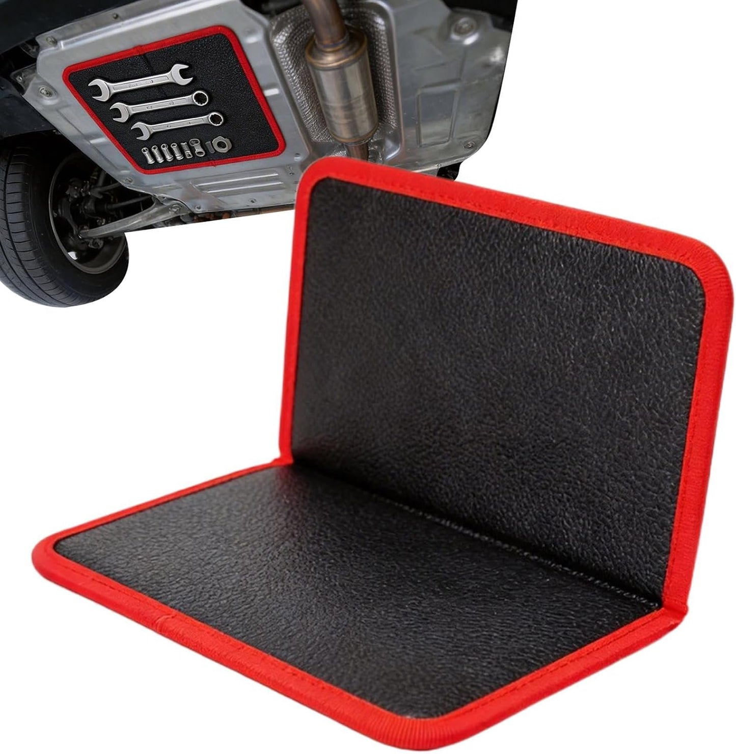 Tapis De Rangement De Garage Portable, Tapis Magnétique Flexible, Support D'outils Solide De 11,02 X 9,25 Pouces, Feuille De Travail Magnétique, Panneau De Rangement De Boulons De Tournevis Pour L'ent