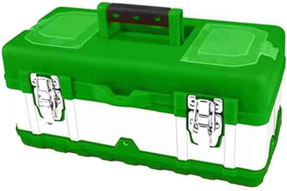  Boîte à Outils En Plastique Portable - Noir - 45 X 24,5 X 20 Cm