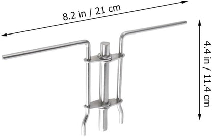  Healeved Kit 3 Outils En Acier Inoxydable Pour Installation Joint U De Tige Piston Vérin Hydraulique, Fournitures Professionnelles Pour Réparation Et Maintenance Automobile