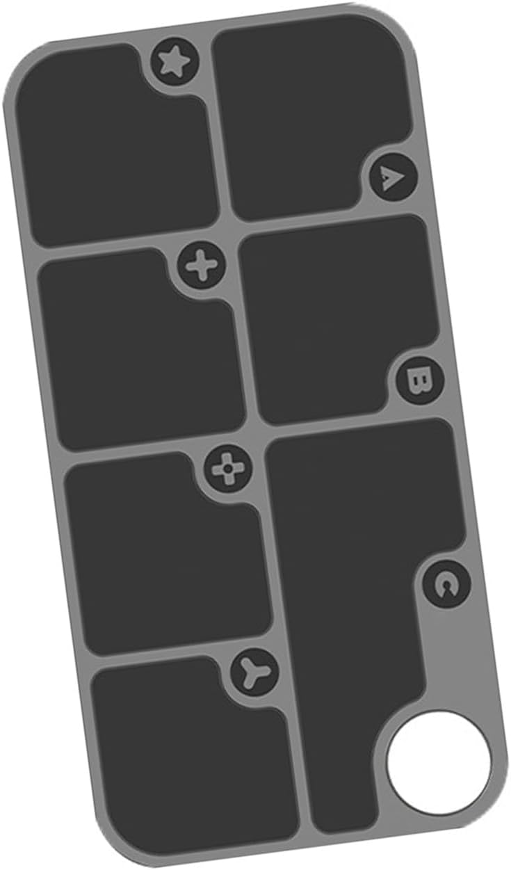  Plateau Magnétique De Stockage De Vis En Aluminium, Pour Téléphone Portable, Ordinateur, Tablette, Réparation Embouts De Tournevis, Stockage D ' Outils De Magnétisation