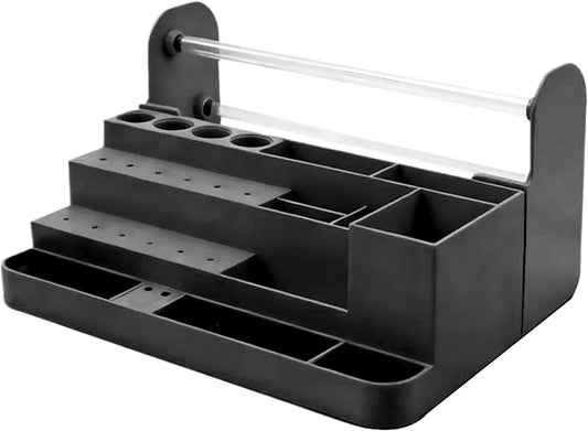  Organiseur De Tournevis, Avec Rangement De Bureau Robuste Peu Encombrant, 26,3 X 14,3 X 7,8 Cm, Support D'outils De Réparation Électronique, Support D'établi, Pour Téléphone, Tablette, Ordinateur, Mag