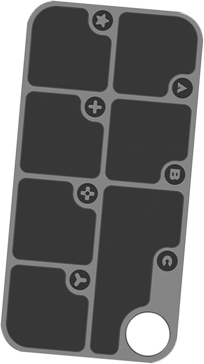  Plateau Magnétique De Stockage De Vis En Aluminium, Pour Téléphone Portable, Ordinateur, Tablette, Réparation Embouts De Tournevis, Stockage D ' Outils De Magnétisation