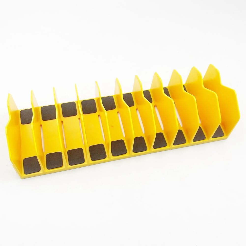  Support Rangement Pour Pinces, Support Rangement Pour Pinces Coupantes à 10 Fentes Avec Base Antidérapante, Organisateur D'Outils, Organisateur Boîte à Outils Pour Tiroir à Outils