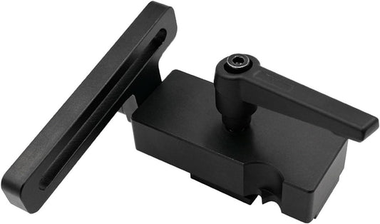  Butée De Rail En T En Aluminium Réglable Pour Table De Sciage à Onglet Coulissante - Accessoires De Sciage En Aluminium Léger