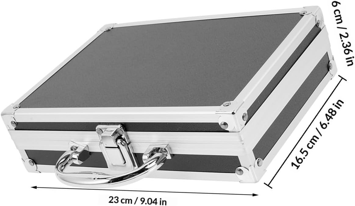  ULTECHNOVO Boite Rangement Outil Légère En Alliage D'aluminium Multifonction Grosse Capacité Pour Rangement Atelier Et Outils Professionnels