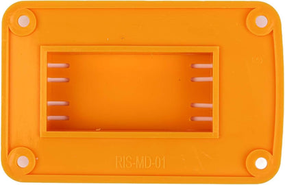  Lot De 3 Porte-outils Pour Perceuse Murale En Plastique ABS 12 V 20 V Avec Vis, Support De Rangement Jaune Pour Atelier, Garage (12 Pièces)