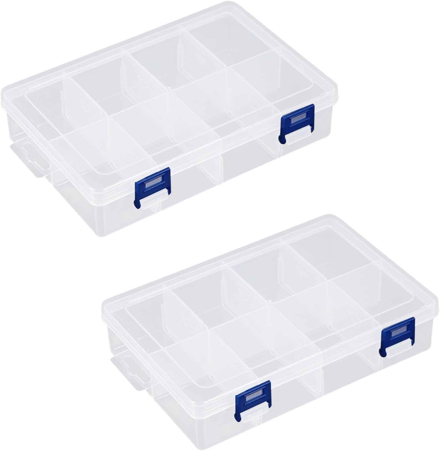  Outil Transparent Et Sûr Avec étagères Amovibles Et Verrouillage Ergonomique Pour Les Besoins D'atelier, Boîte à Outils Portable Avec Compartiment Réglable
