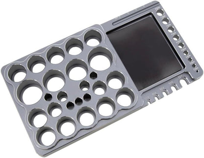  Porte-outils RC En Alliage D'aluminium Avec Support à Vis Magnétique Et Jauges De Longueur Pour Une Configuration Efficace De L'entretien Du Véhicule à Distance (noir)