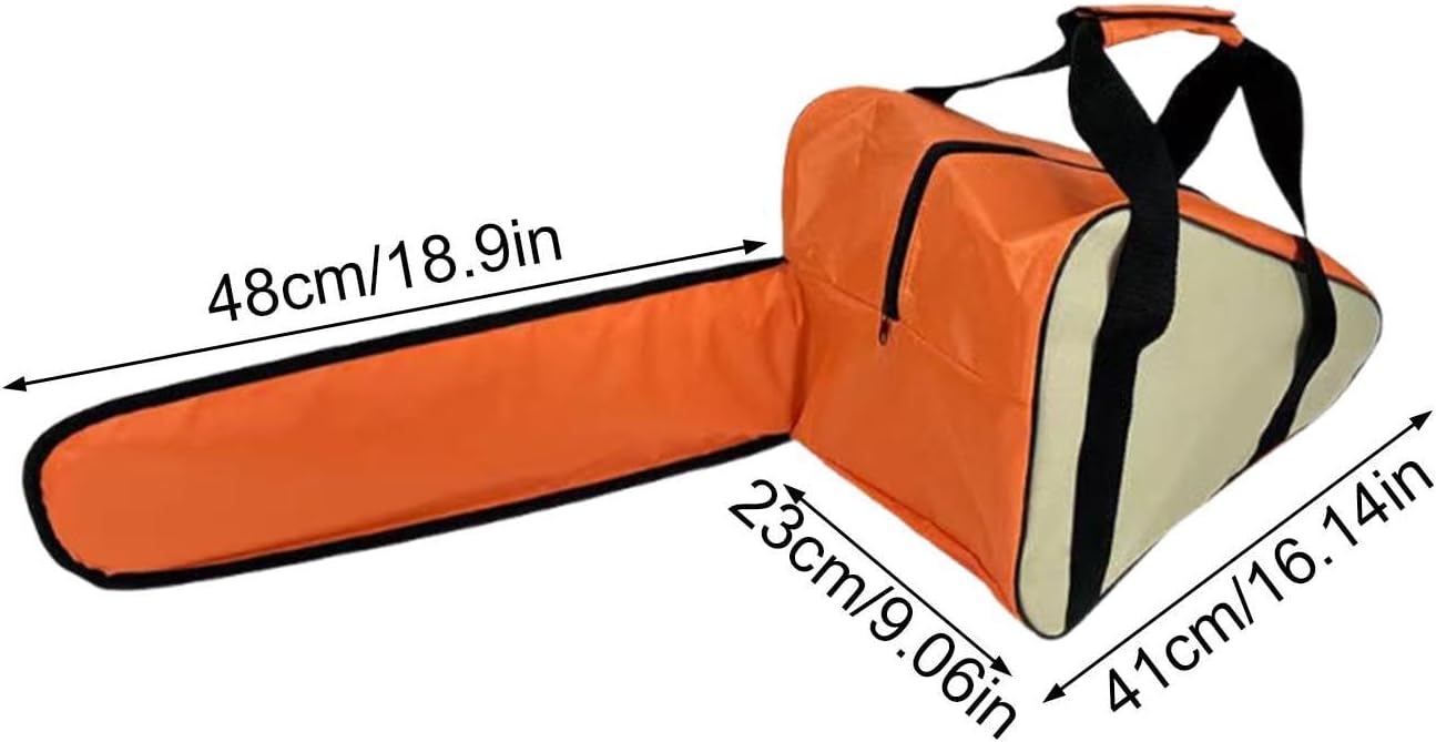 GENERIC Sac De Transport Pour Tronçonneuse, Sac De Protection Portable Pour Tronçonneuse Avec Poignée Et Matériau Robuste, Porte-outils électriques Multifonction Avec Fermeture éclair, Rangement Robuste, Pour