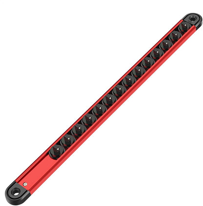  Porte-douilles Magnétique, Barres De Rangement Pour Tournevis, Support De Douilles De Boîte à Outils, Porte-outils En Aluminium, 40,6 Cm, Ce Qui En Fait Une Solution Durable Pour Le Rangement