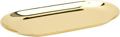  Hidyliu Grand Plateau En Acier Inoxydable, Organisateur D'outils De Bougies D'aromathérapie Pour La Maison Et Le Bureau, Noir 23x9.5cm (L)