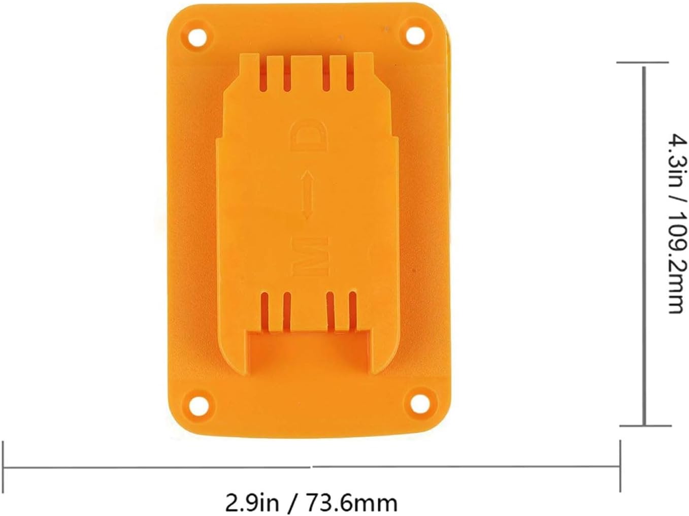  Lot De 3 Porte-outils Pour Perceuse Murale En Plastique ABS 12 V 20 V Avec Vis, Support De Rangement Jaune Pour Atelier, Garage (12 Pièces)