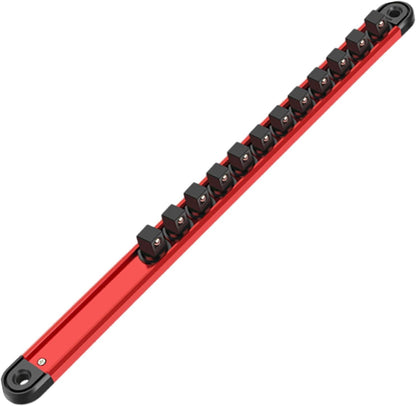  Porte-douilles Magnétique, Barres De Rangement Pour Tournevis, Support De Douilles De Boîte à Outils, Porte-outils En Aluminium, 40,6 Cm, Ce Qui En Fait Une Solution Durable Pour Le Rangement