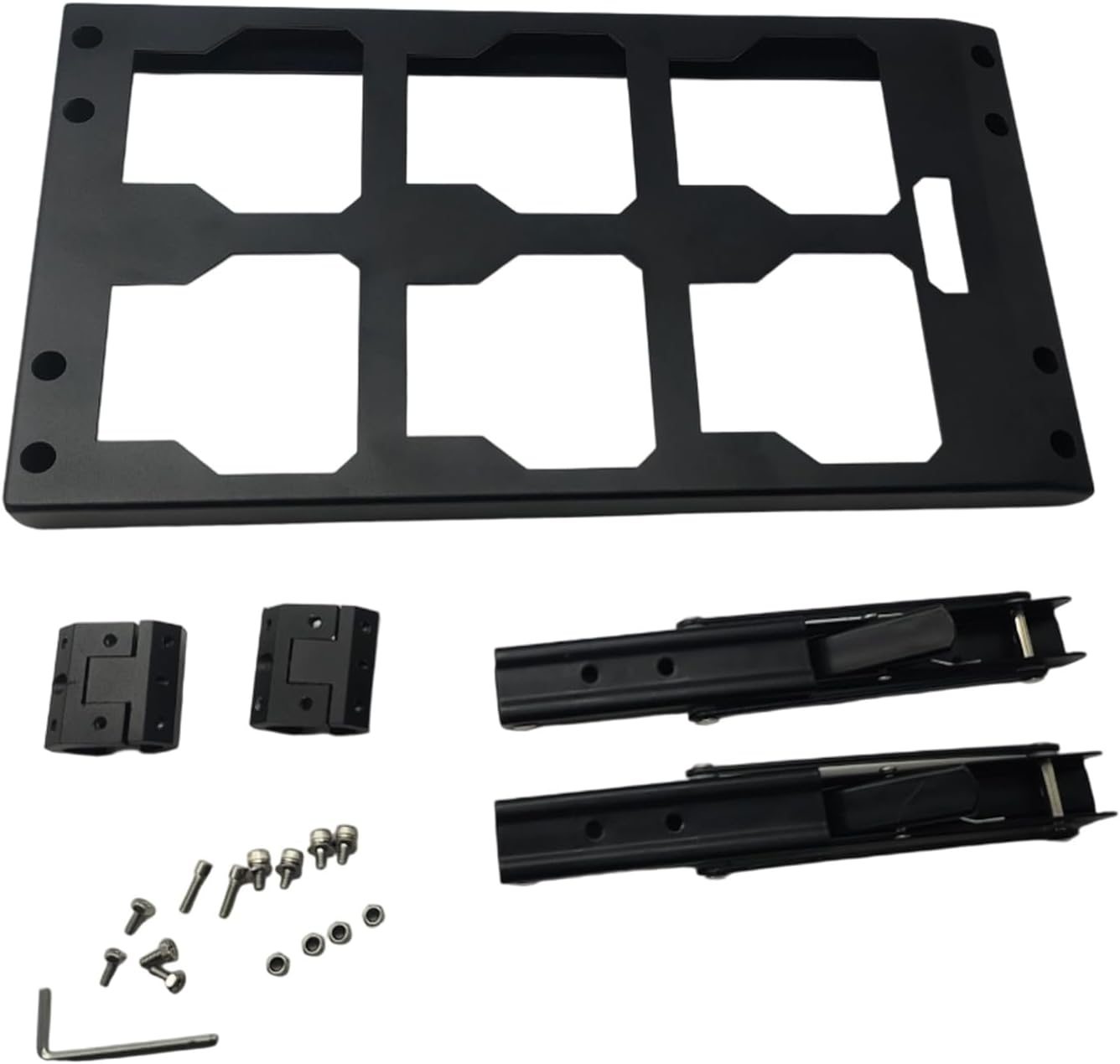  Plate-forme Pliable Compatible Avec Les Modules - Organisez La Construction En Acier Lourd - Surface De Travail Plate Pour Les Projets D'entretien - Montage Facile - Boîte à Outils Modulaire