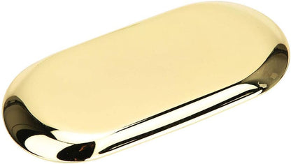  Hidyliu Grand Plateau En Acier Inoxydable, Organisateur D'outils De Bougies D'aromathérapie Pour La Maison Et Le Bureau, Noir 23x9.5cm (L)