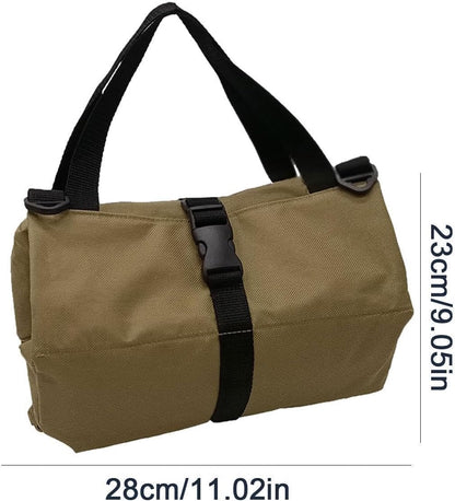  Organisateur De Pochette à Outils Enroulable | Organisateurs D'outils Et Rangement Avec Tissu Oxford 900D | Organisateur De Sac à Outils Avec 5 Pochettes à, Organisateur De Rouleau D'outils