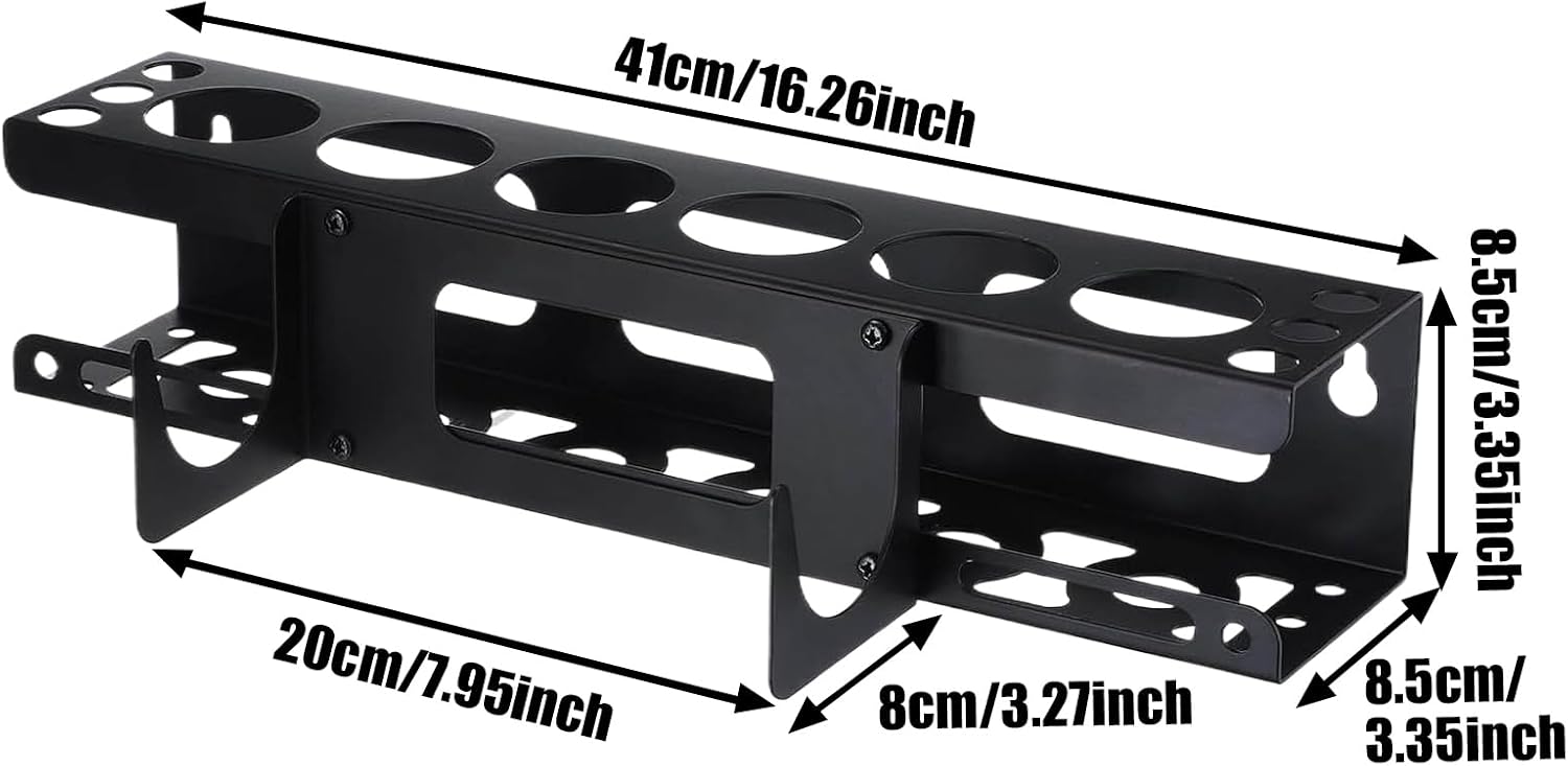  Rangement Pour Embouts De Colle - Support Organisateur Murale Pour Applicateurs De Colle | Rangement Pour Outils De Professionnels En Rénovation Et Maintenance