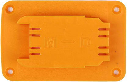  Lot De 3 Porte-outils Pour Perceuse Murale En Plastique ABS 12 V 20 V Avec Vis, Support De Rangement Jaune Pour Atelier, Garage (12 Pièces)