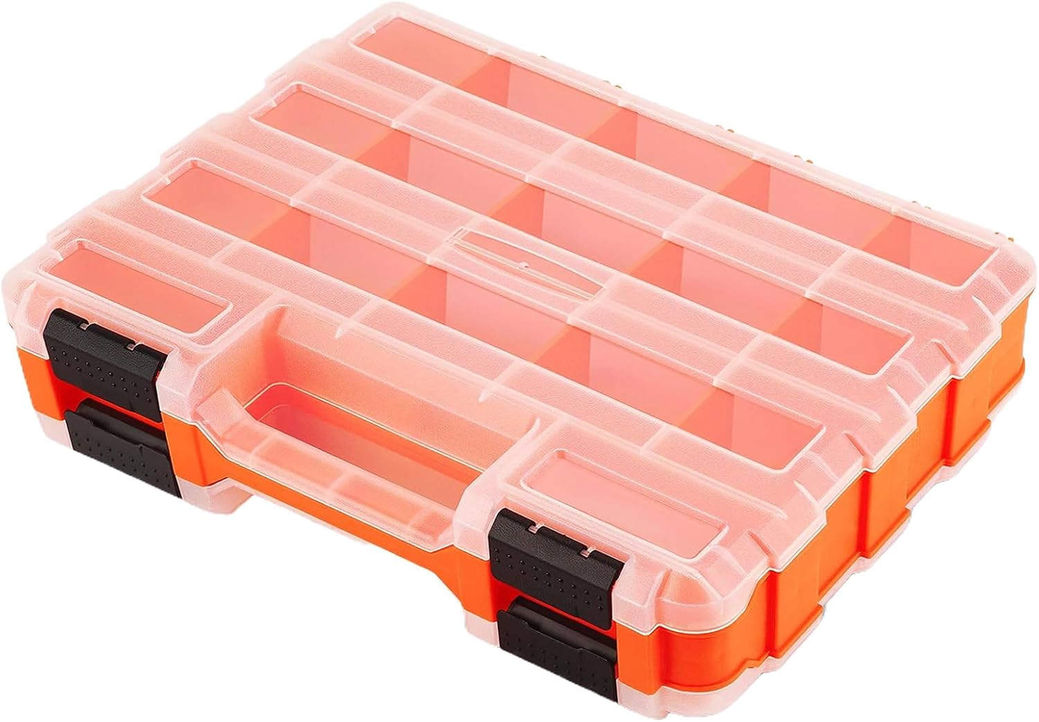 GENERIC Boîte à Outils Portable, étui De Rangement Léger, Rangement De Forets, 32,6 Cm Authentique, Organisateur De Perles, Atelier à Domicile Pour Clous Et Boulons, Perles, Matériel électronique, Bricolage