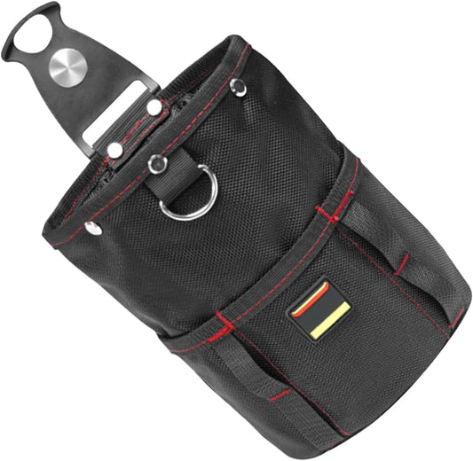  Pochette à Outils, Organiseur De Ceinture Utilitaire, Tissu Oxford, Coutures Robustes De 20 Cm, Sangle De Taille à Clipser, Petite Taille Compacte, Pour Mètre Ruban, Marteau, Perceuse, Menuiserie