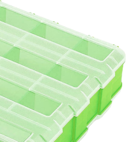 GENERIC Boîte à Outils Portable, étui De Rangement Léger, Rangement De Forets, 32,6 Cm Authentique, Organisateur De Perles, Atelier à Domicile Pour Clous Et Boulons, Perles, Matériel électronique, Bricolage