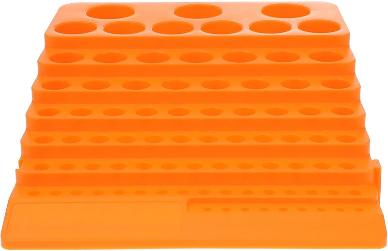  Healvian Organisateur De Fraises 84 Trous En Abs Pour Forets Et Mèches, Support Multifonction Large Adaptation, Rangement Pratique Pour Atelier Et Bricolage