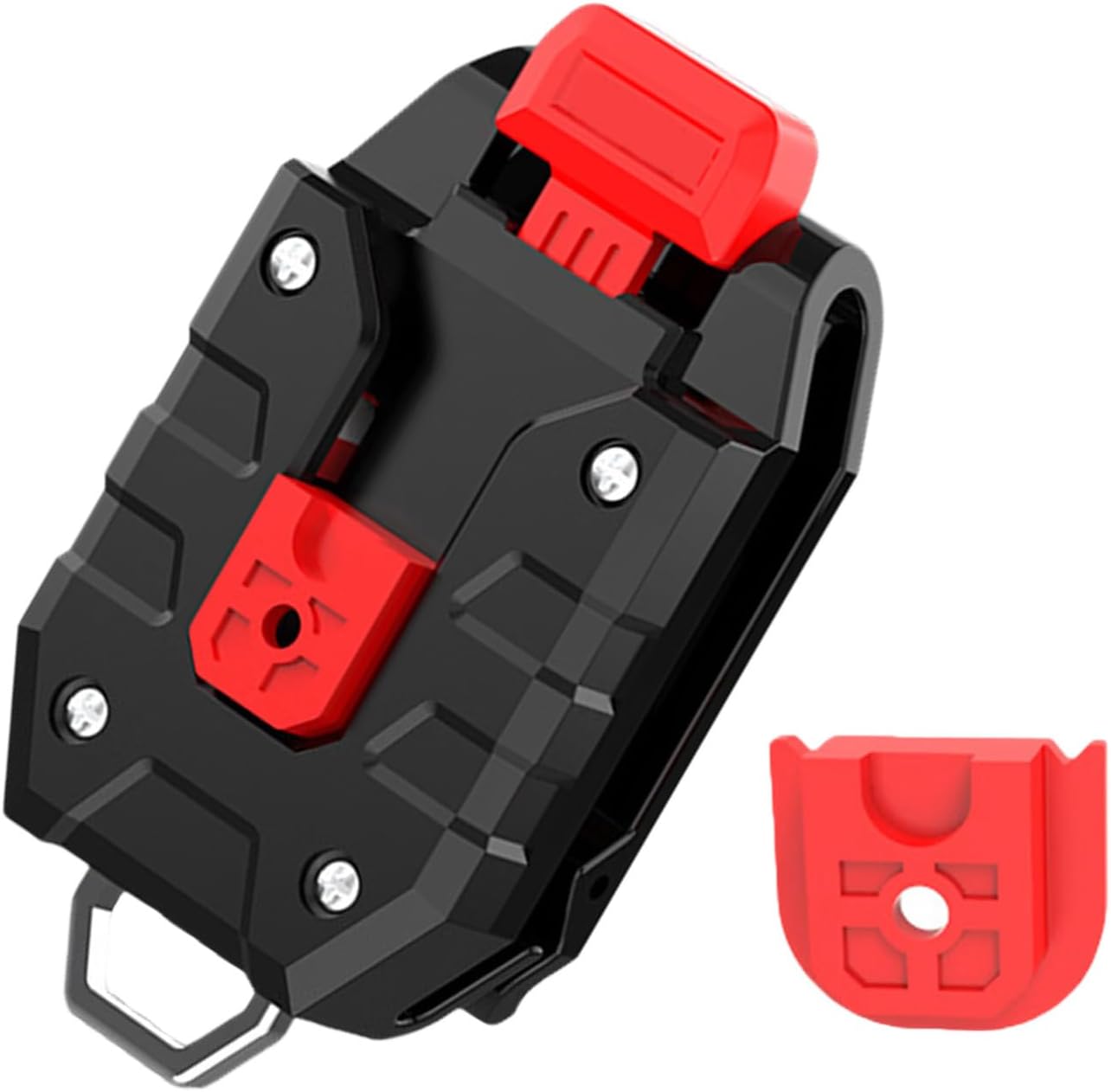  Support De Mètre Ruban à Libération Rapide Pour Ceinture Ou Sac à Outils Avec Mécanisme De Verrouillage Sécurisé Et Construction En Métal Robuste - Support Rétractable Professionnel Antidérapant