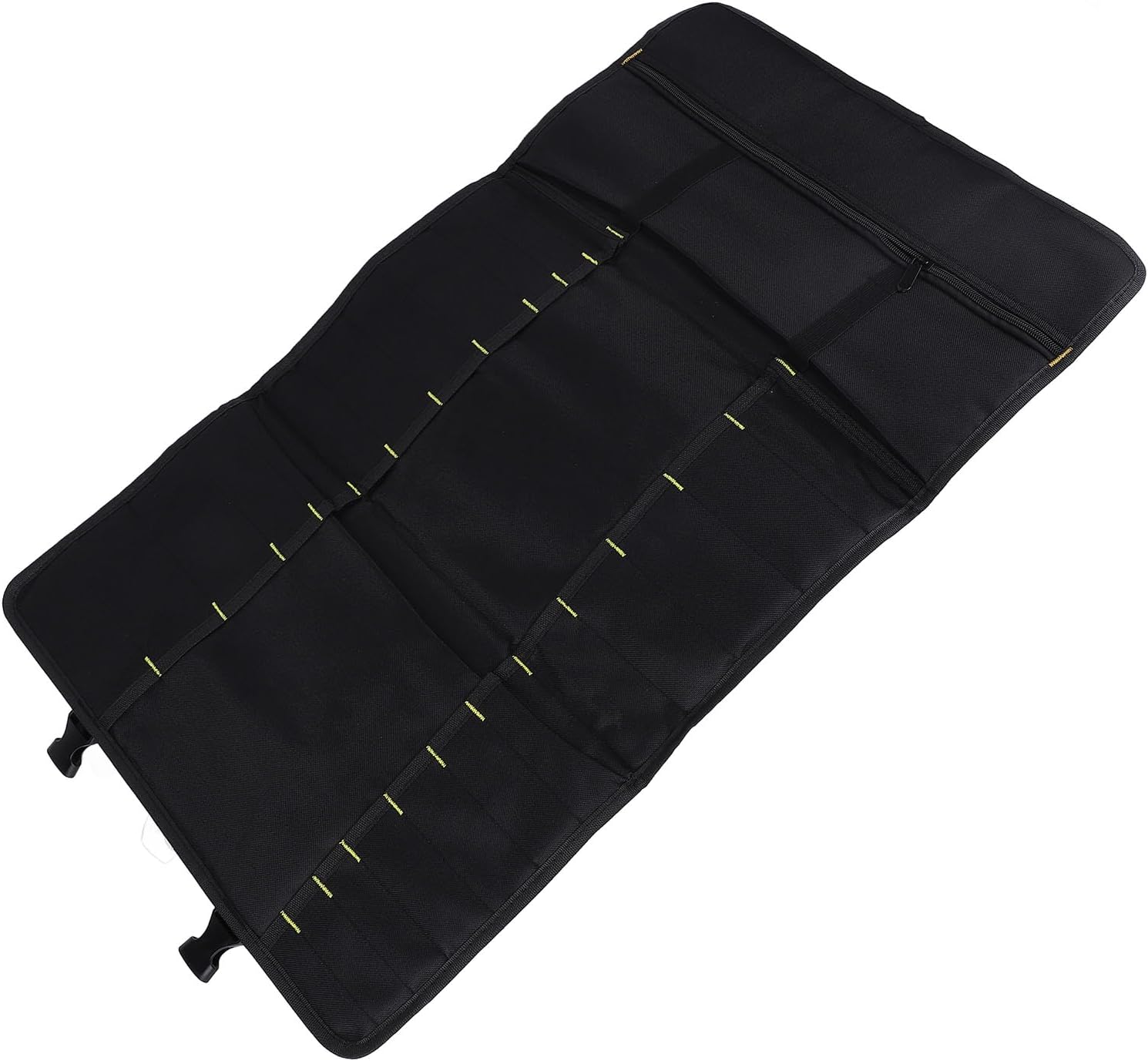  Trousse Rangement Outils, Sac Rouleau Avec Grandes Poches, Capacité Spacieuse, Tissu Oxford Résistant, 78x45cm - Organisation Efficace, Durable Et Portable Pour Électriciens (Rouge)