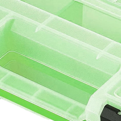GENERIC Boîte à Outils Portable, étui De Rangement Léger, Rangement De Forets, 32,6 Cm Authentique, Organisateur De Perles, Atelier à Domicile Pour Clous Et Boulons, Perles, Matériel électronique, Bricolage