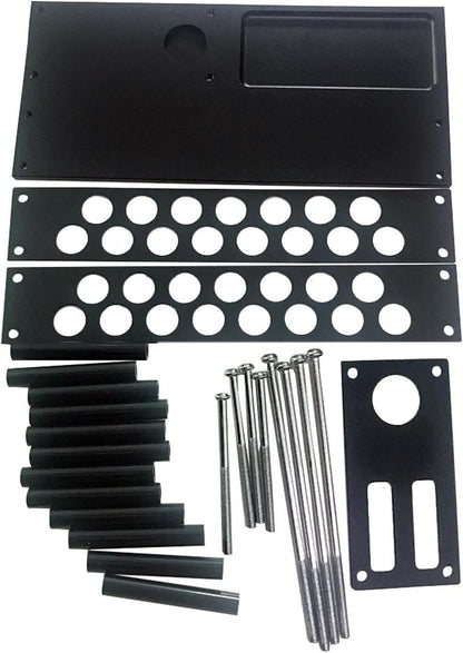  Étagère De Rangement Pour Tournevis, Support D'outils De Réparation De Voiture, Plateau à Vis Intégré, Organiseur Compact, (19,3 X 9 X 11,2 Cm, Alliage D'aluminium), Utilisation De Bureau Et