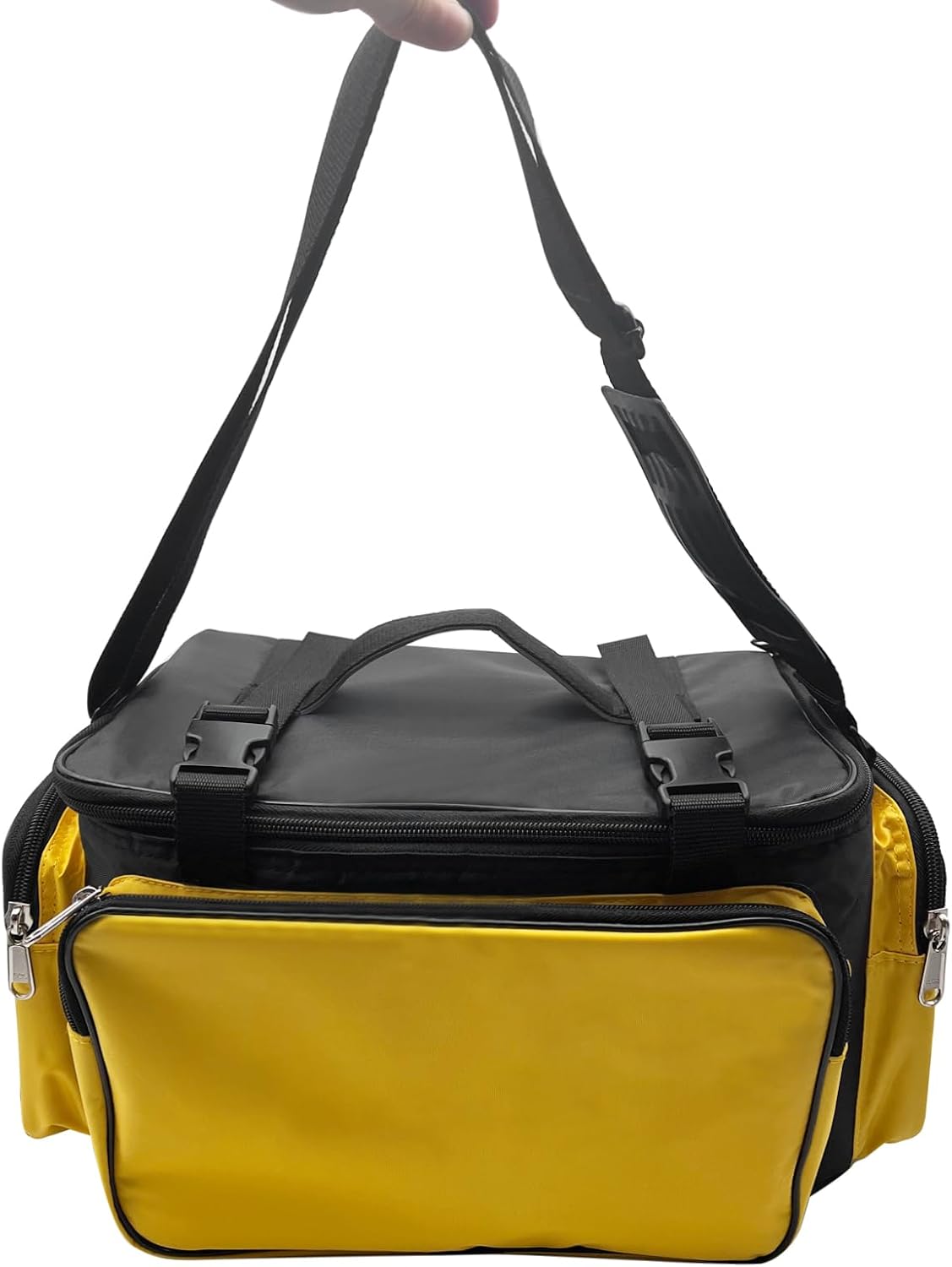  Host Sac De Rangement Pour équipement D'enquête GPS GNSS Trimble 20 L, Sac De Transport étanche Et Robuste Avec Bandoulière Et Séparateurs, Jaune Et Noir