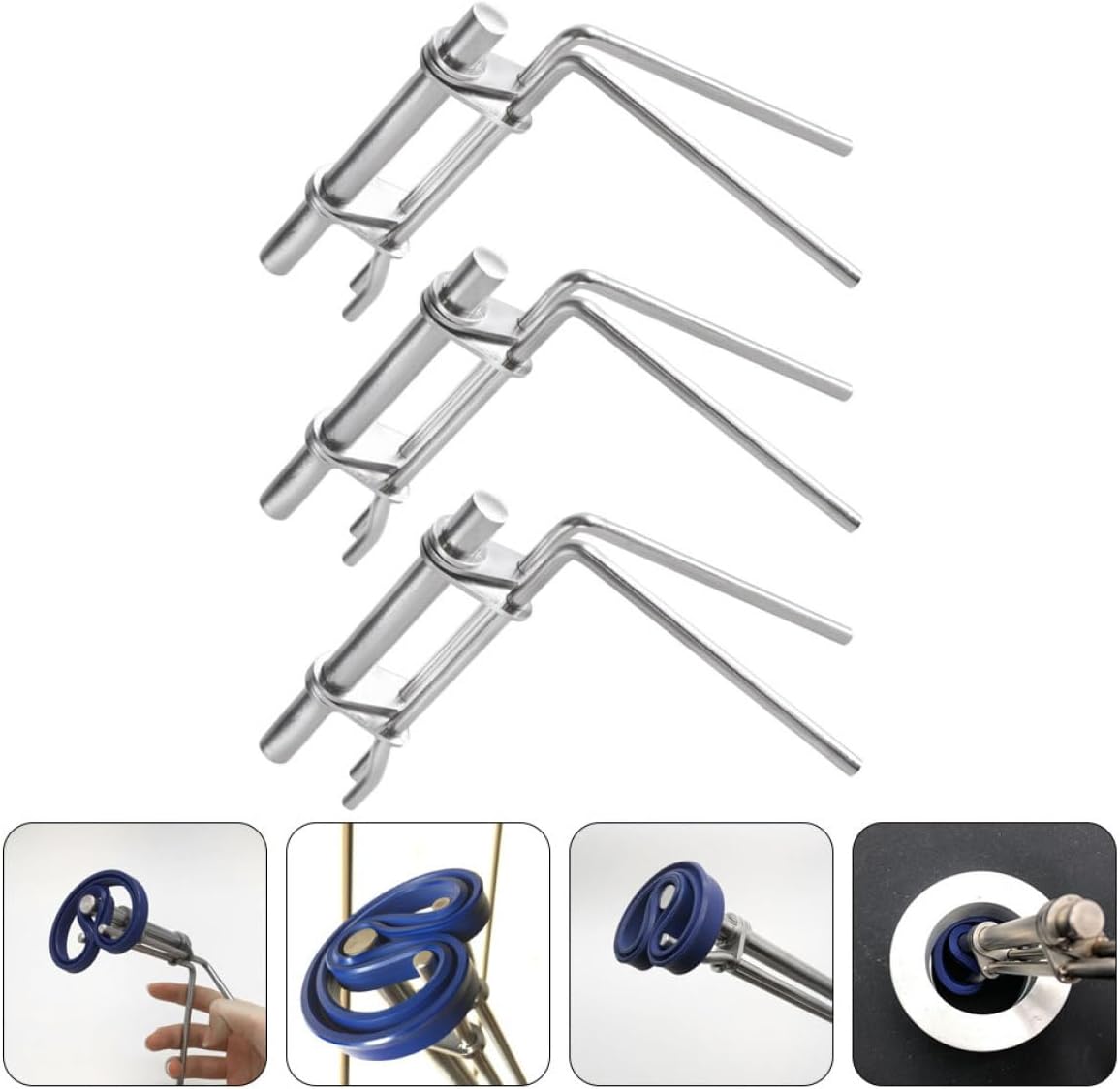 Ciieeo Kit D'outils 3 Pièces Pour Installation Rapide Joints U En Acier Inoxydable Pour Tiges De Piston De Vérin Hydraulique