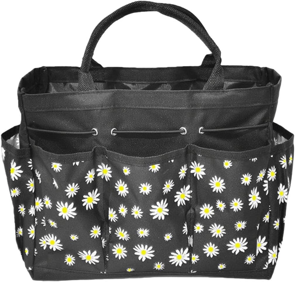  Sac De Jardinage Oxford De Grande Capacité Pour Femmes, Sac De Rangement Portable Pour Outils De Jardin | Pour Gants, Pelle, Désherbeur, Bouteille, Extérieur, Pelouse, Terrasse, Ferme
