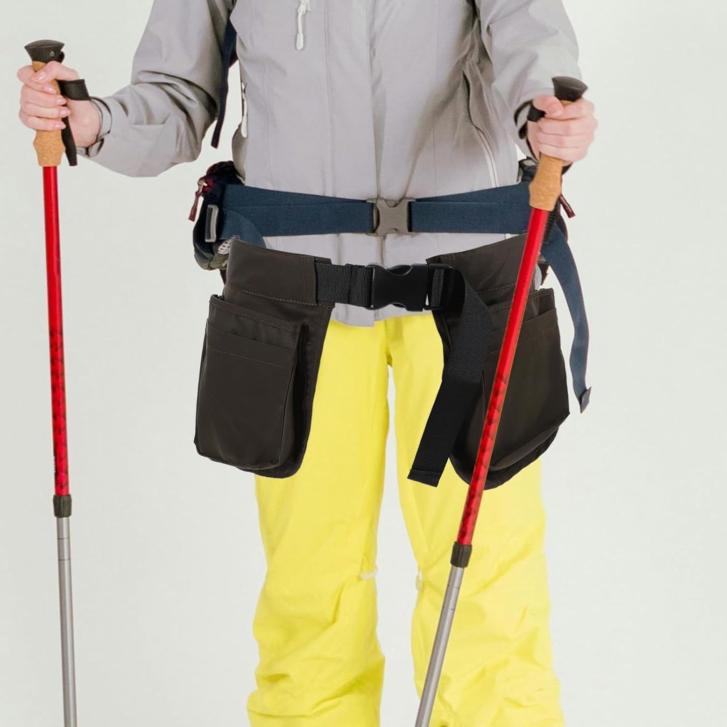  Angoily Banane Étanche Avec Pochette Pour Outils De Jardinage Ceinture Ajustable Pour Sport Voyages
