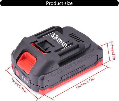  Boîtier De Batterie Avec Indicateur De Puissance, Assemblage Facile Pour Les Batteries, Outil électrique, Boîte De Rangement Pour Outils