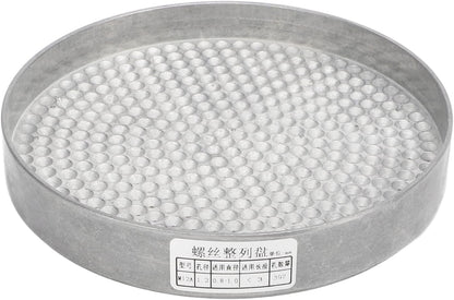  Plateau à Vis Support De Plateau à Outils En Alliage De Zinc Avec 397 Trous De Support De Vis Fendu Grande Capacité Avec Sortie De Versement Pour Le Des Assemblages De Réparation D'établi