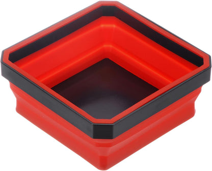  Sourcing Map Plateau Magnétique Pliable Pour Pièces - Plateaux à Outils Carrés - Organiseur De Petites Pièces Métalliques Pour Fixer Des Vis, Des Boulons, Des écrous, Des Rondelles Et Des Broches -