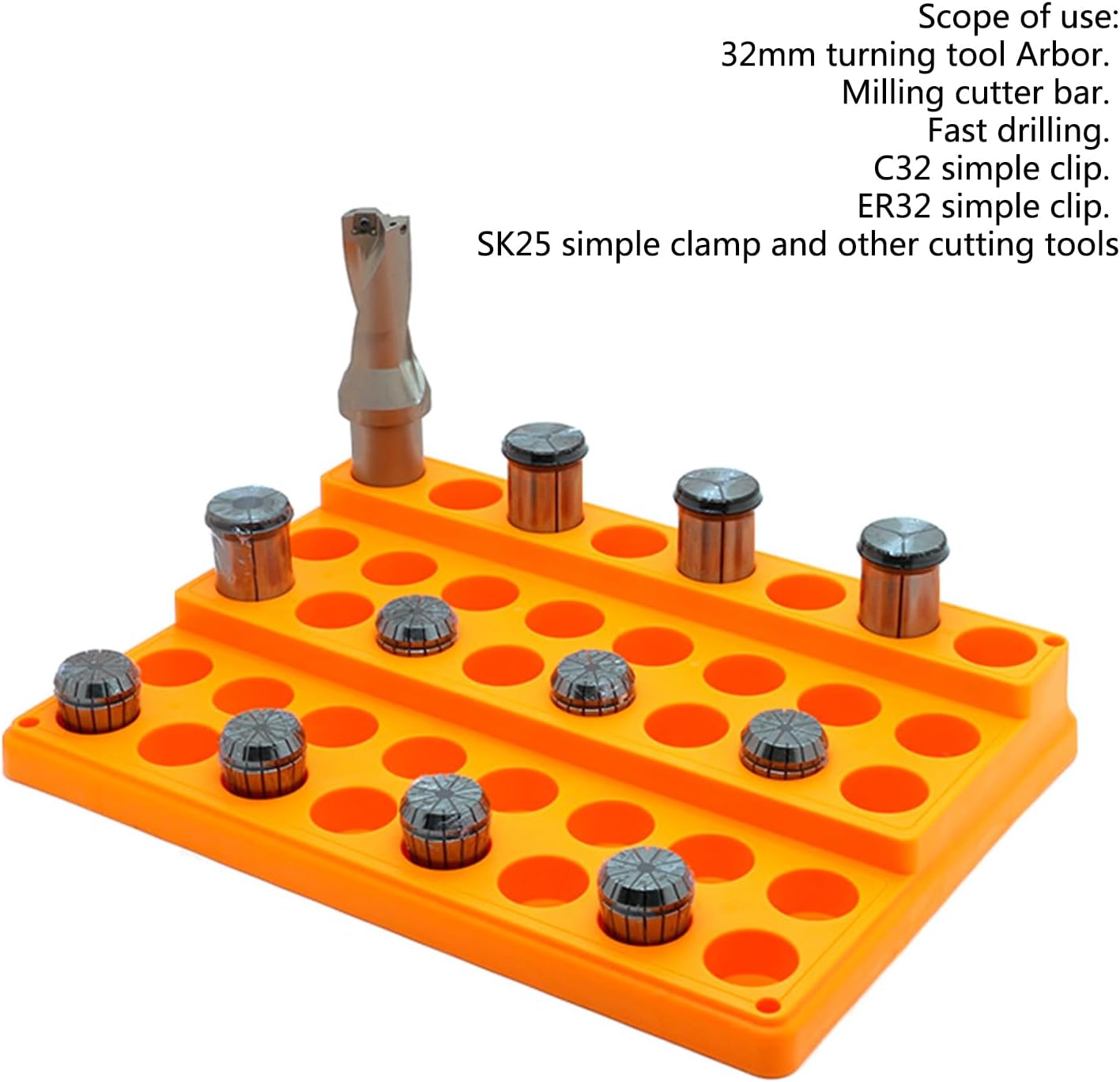  Boîte De Rangement Pour Outils De Défonceuse Avec Plusieurs Compartiments ER25 ER32 16N32 Efficace