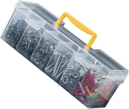  Organiseur à Outils Avec Plusieurs Compartiments, Rangement Léger, Maison, Bureau, Atelier, Multifonctionnel, étanche, Boîte à Outils