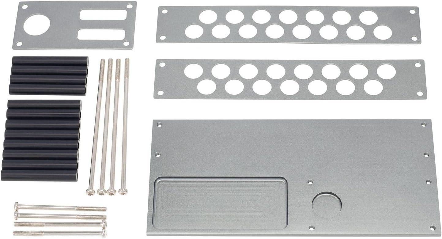  Kit D'outils RC Avec Organiseur, Tournevis, Pince, Alésoir, Plateau à Vis Intégré Et Support De Rangement Pour Tournevis, Compatible Avec Voitures, Titane