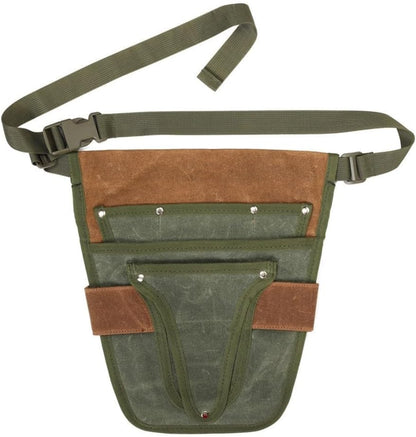  Sac à Outils De Jardinage Robuste Résistant à L'eau Avec Sangles Convertibles Pour Un Transport Confortable Et Plusieurs Compartiments Pour Maintenir Les Ciseaux Et Truelles En Toute Sécurité (marron)
