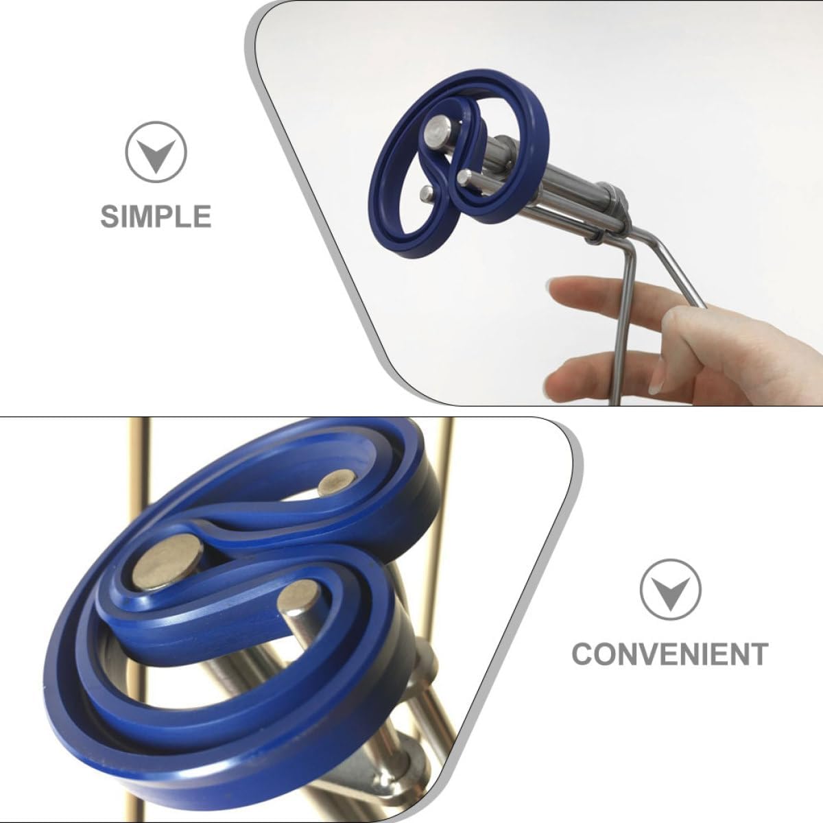  Ciieeo Kit D'outils 3 Pièces Pour Installation Rapide Joints U En Acier Inoxydable Pour Tiges De Piston De Vérin Hydraulique