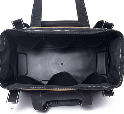 GENERIC Sac à Outils Robuste, étanche, Sac De Rangement Pour Sac à Main Avec Plusieurs Poches, Porte-outils Avec Poignées Renforcées, équipement D'atelier, Charpentier, électricien, Réparateur, Architecte