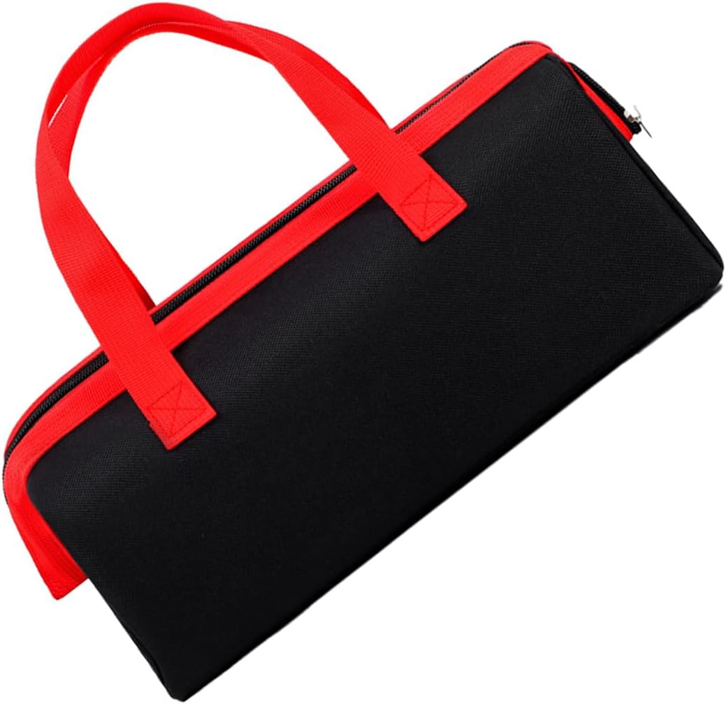  Porte-outils Robustes En Tissu - Design Large Pour Un Accès Facile - Construction Portable - Dimensions : 30,5 X 14,5 Cm - Grand Sac De Rangement Renforcé
