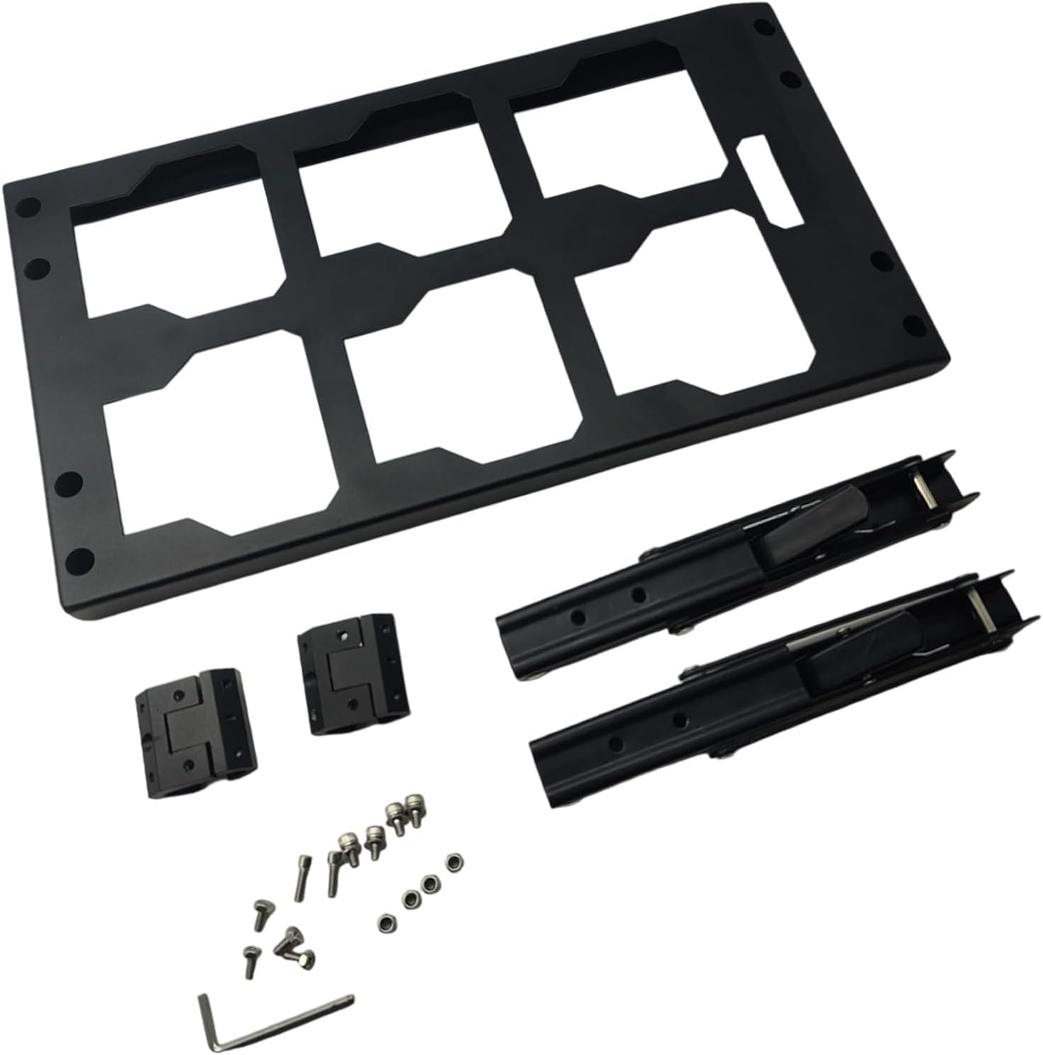  Plate-forme Pliable Compatible Avec Les Modules - Organisez La Construction En Acier Lourd - Surface De Travail Plate Pour Les Projets D'entretien - Montage Facile - Boîte à Outils Modulaire