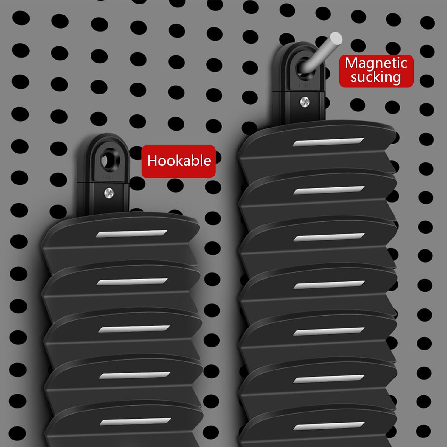  Générique Porte-Clés à Outils, Support Mural Pour Clés à Crémaillère, Accessoire Polyvalent De Fixation Pour Boîte à Outils - Débutants, Passionnés Et Utilisateurs