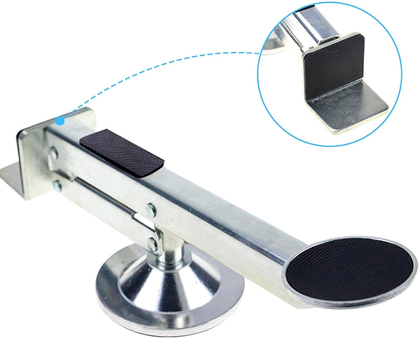 Pied De Porte En Acier Au Carbone Haute Résistance Pour Installation Facile Et Professionnelle Sans Assistance Pour Une Seule Personne