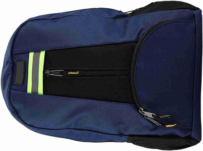 Duokon Sac à Dos Pour électricien 1680D Oxford En Tissu Pour Outils, Rangement Multi-poches, Sangle Réglable, 43 X 31 X 15 Cm, Sac De Voyage Pour électricien Plombier Réparateur (BLUE)